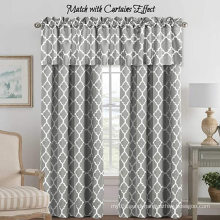 New Geometric Designs Blackout Bathroom Window Valances